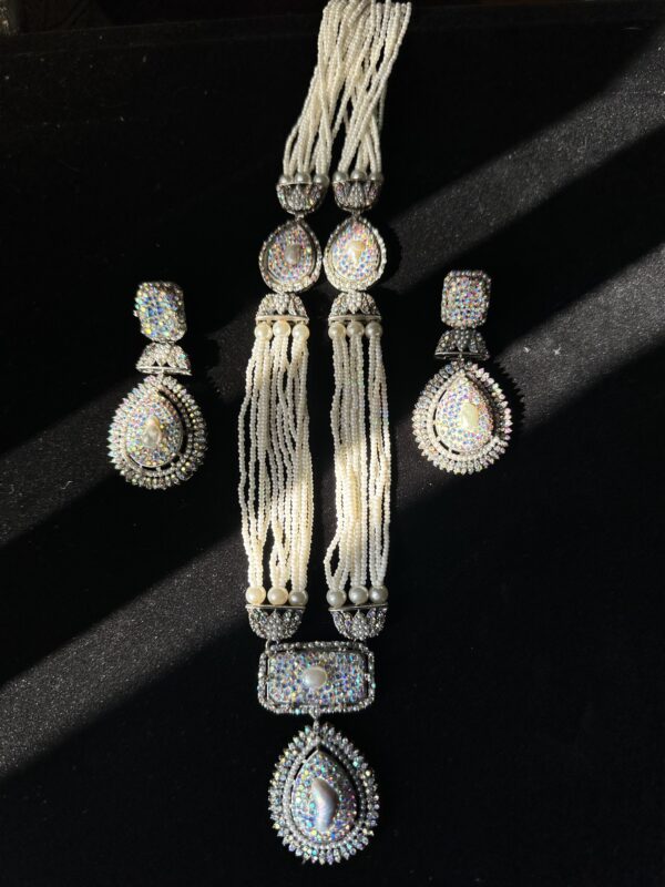 Long Necklace Set - Elegant