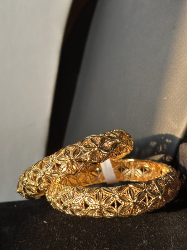 Artificial Golden Bangles (Complete Set) - Image 3