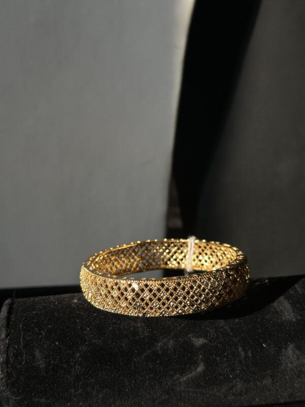 Gold polished Kara (Bangle) - Image 3