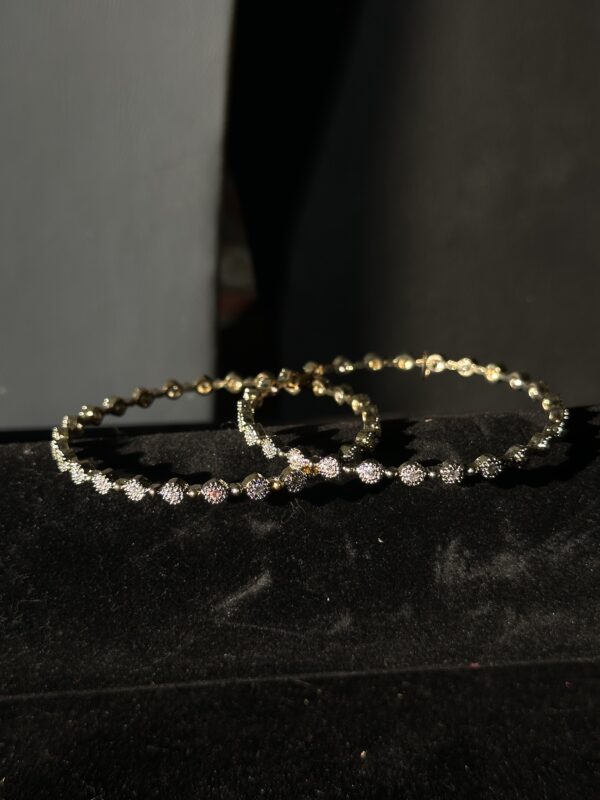 Artificial Silver Bangle (1 Piece)