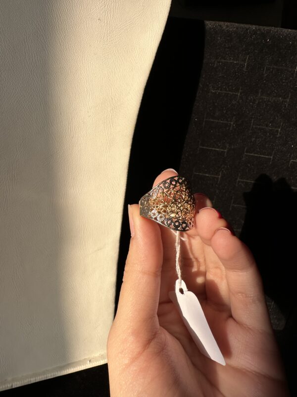 Gold plated ring GPR12
