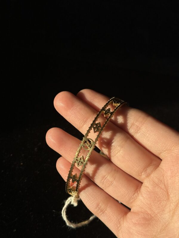Louis Vuitton Stainless Steel Bracelet LV1 - Image 2